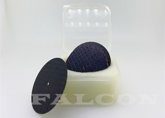 qualité  Black Reinforced Dental Diamond Discs 0.7mm Cut off Grinding Wheel Usine