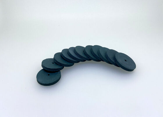 qualité  3.0mm Dental Rubber Diamond Polisher Finishing Discs HP Shank For Alloys Metals Usine